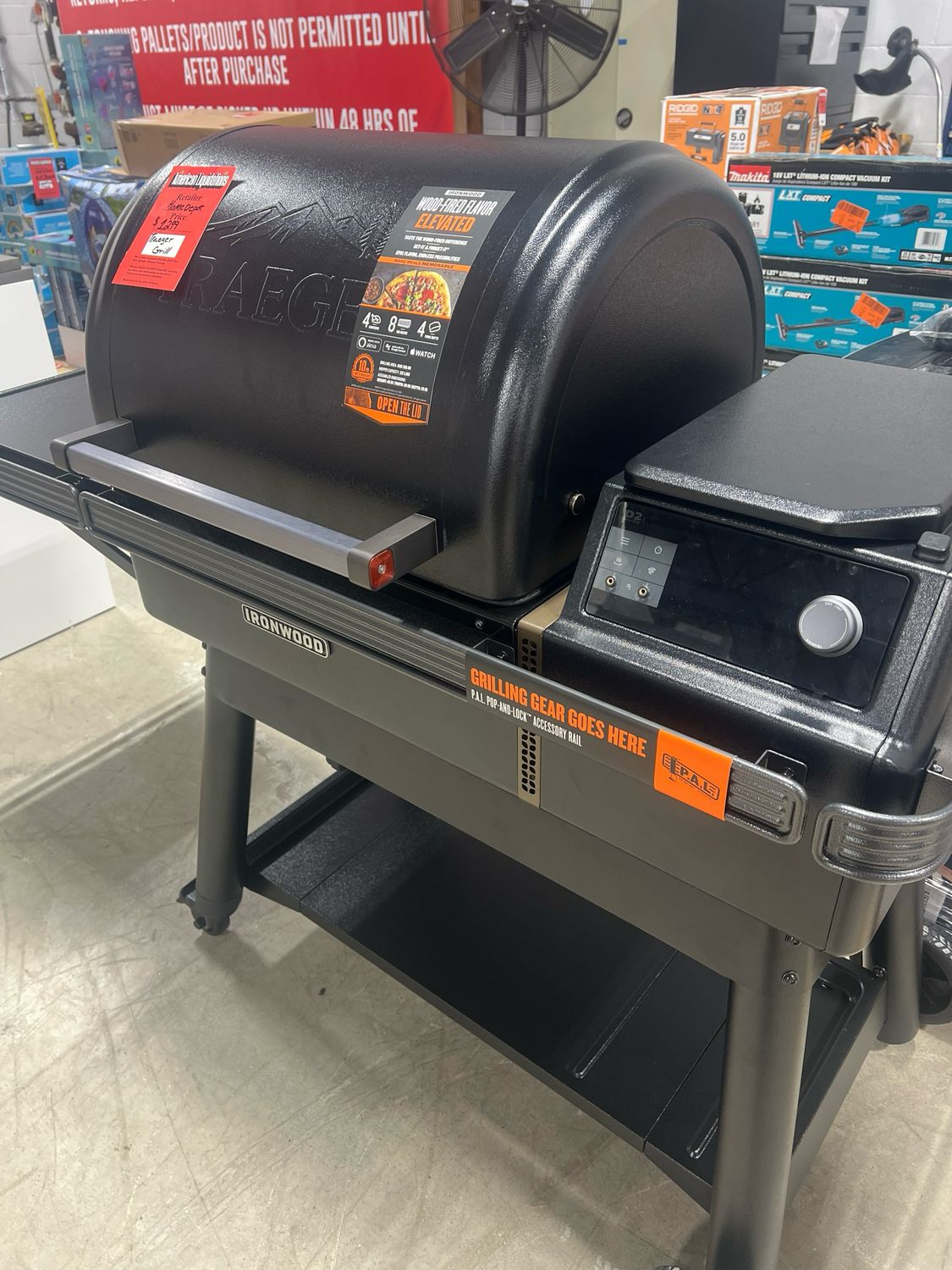 Traeger Ironwood Smoker — photo 1 (PC-HOMED-0192) Traeger Ironwood Smoker — listing photo 1, lot PC-HOMED-0192