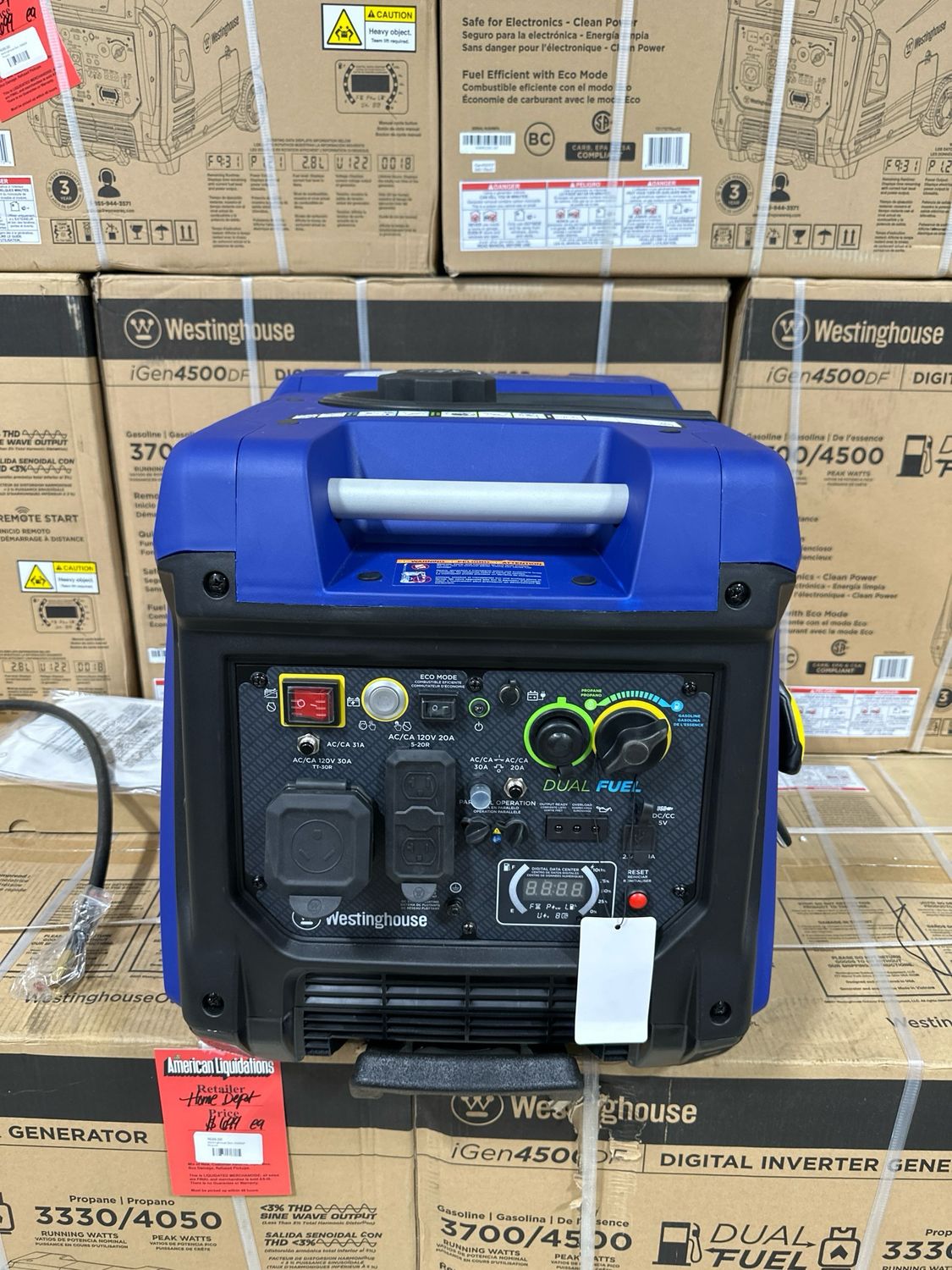 Westinghouse Gen, 4500DF — listing photo 2, lot PC-HOMED-0193