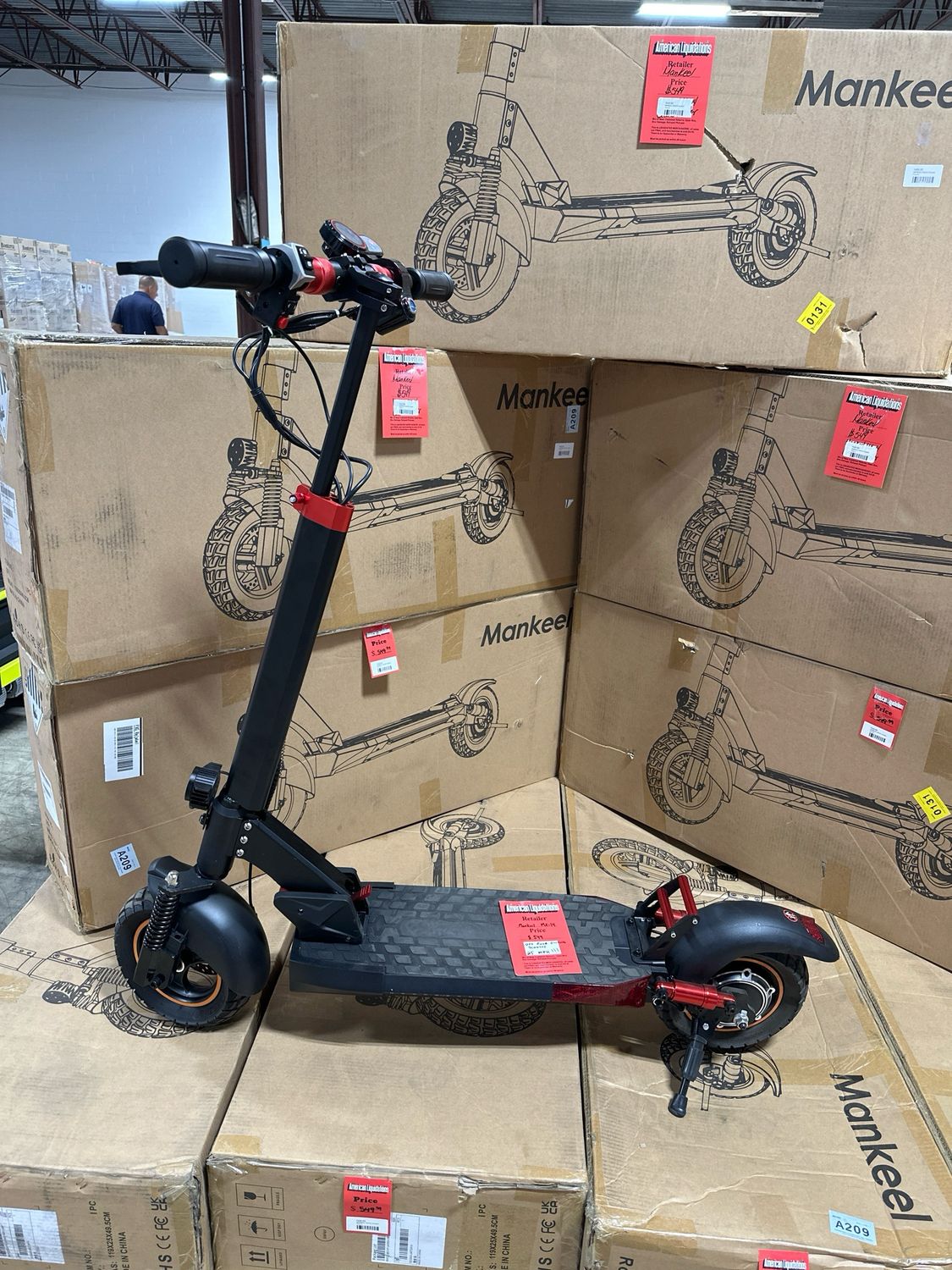 MANKEEL ELECTRIC Scooter — listing photo 1, lot PC-NEWAR-0200