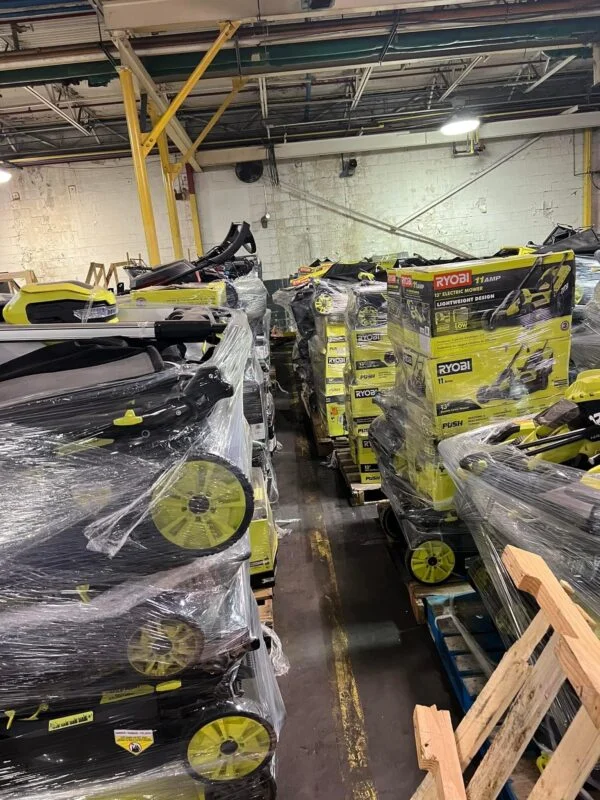 Bulk Battery Operated Mowers — listing photo 1, lot PC-GENER-0042