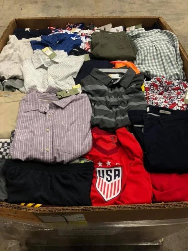 Mens Wholesale Clothing Pallet — listing photo 2, lot PC-GENER-0103