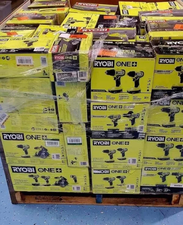 Buy Ryobi Wholesale Pallets — listing photo 1, lot PC-GENER-0047