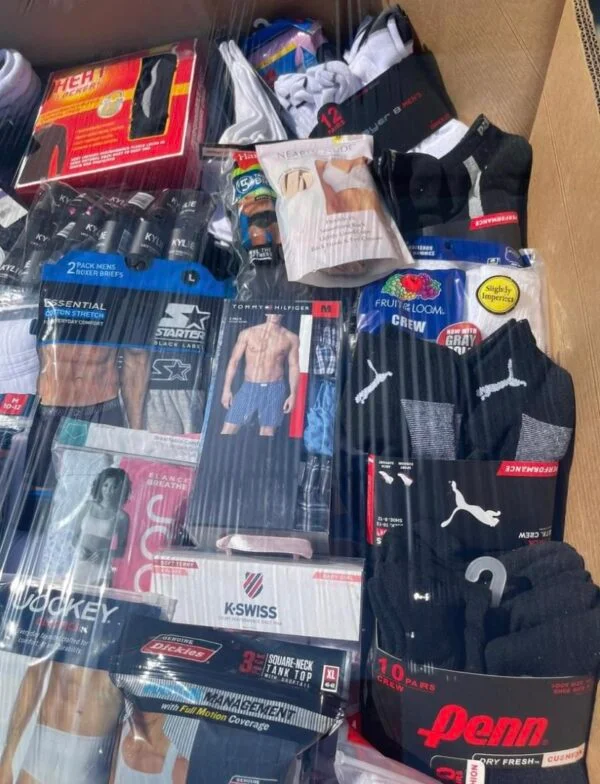 Panties Singlets Socks Pallets — listing photo 2, lot PC-GENER-0129