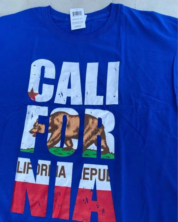 California Republic T-Shirts — listing photo 2, lot PC-GENER-0049