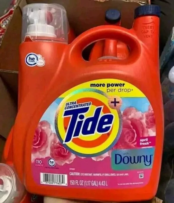 Tide Liquid Laundry Detergent — listing photo 2, lot PC-GENER-0147
