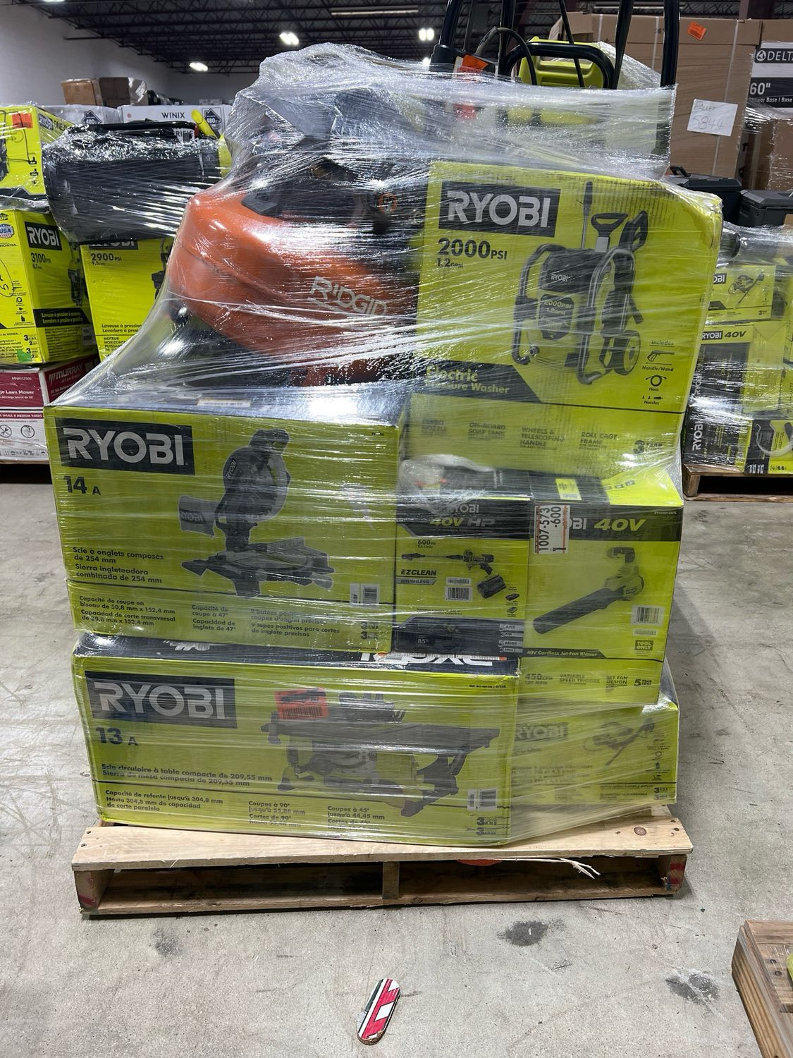 Home Depot Power Tool Pallet HDT-3322 — listing photo 3, lot PC-HOMED-0179