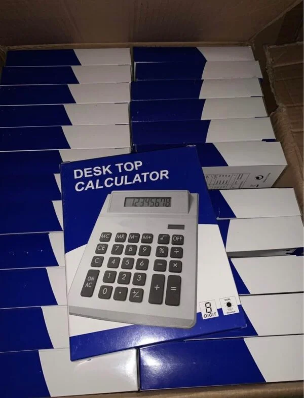 Desktop Calculator Pallets — listing photo 1, lot PC-GENER-0066