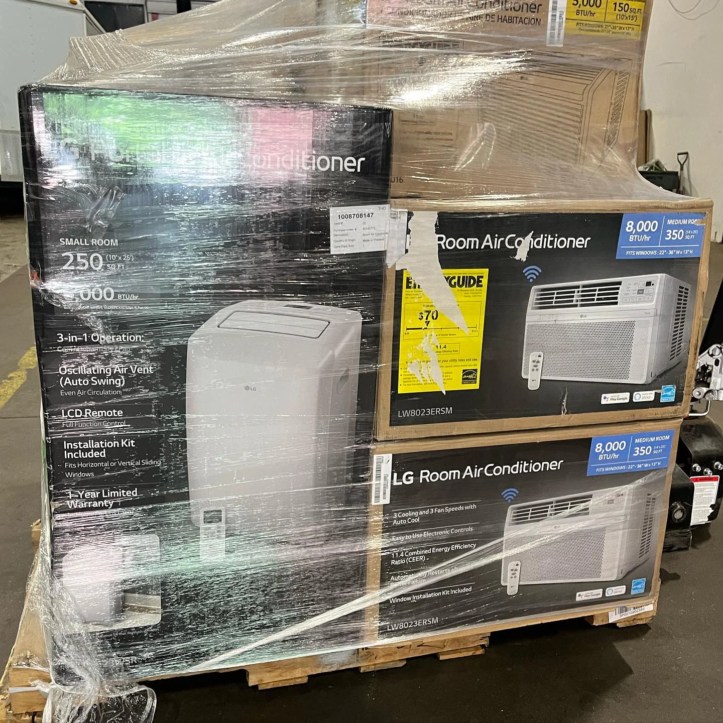 Air Conditioner Pallets — listing photo 1, lot PC-GENER-0023
