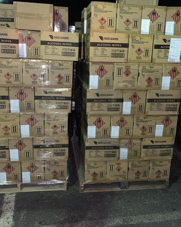 Alcohol Wipes Bulk Pallets — listing photo 3, lot PC-GENER-0027