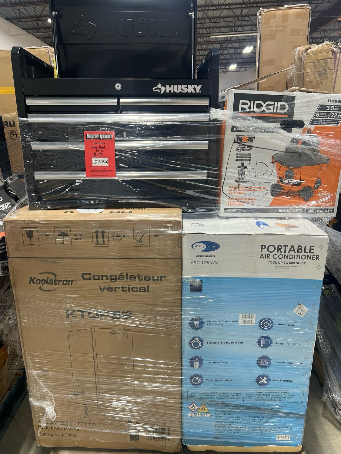 Home Depot GM HDTU-3506 — photo 1 (PC-HOMED-0175) Home Depot GM HDTU-3506 — listing photo 1, lot PC-HOMED-0175