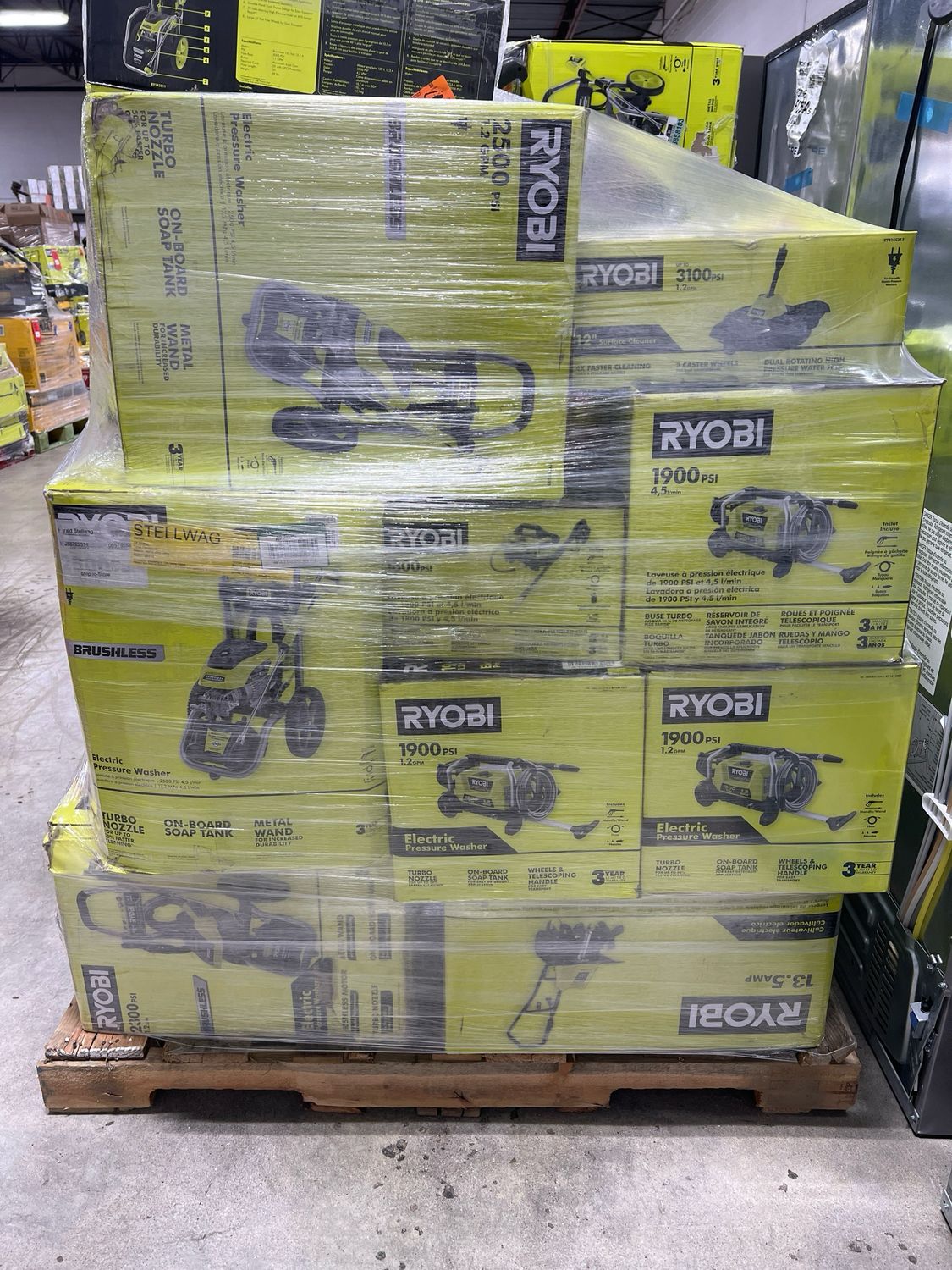 Home Depot Power Tool Pallet HDT-3325 — listing photo 2, lot PC-HOMED-0181