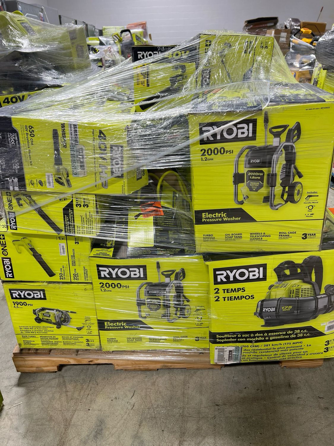 Home Depot Power Tool Pallet HDT-3333 — listing photo 2, lot PC-HOMED-0183