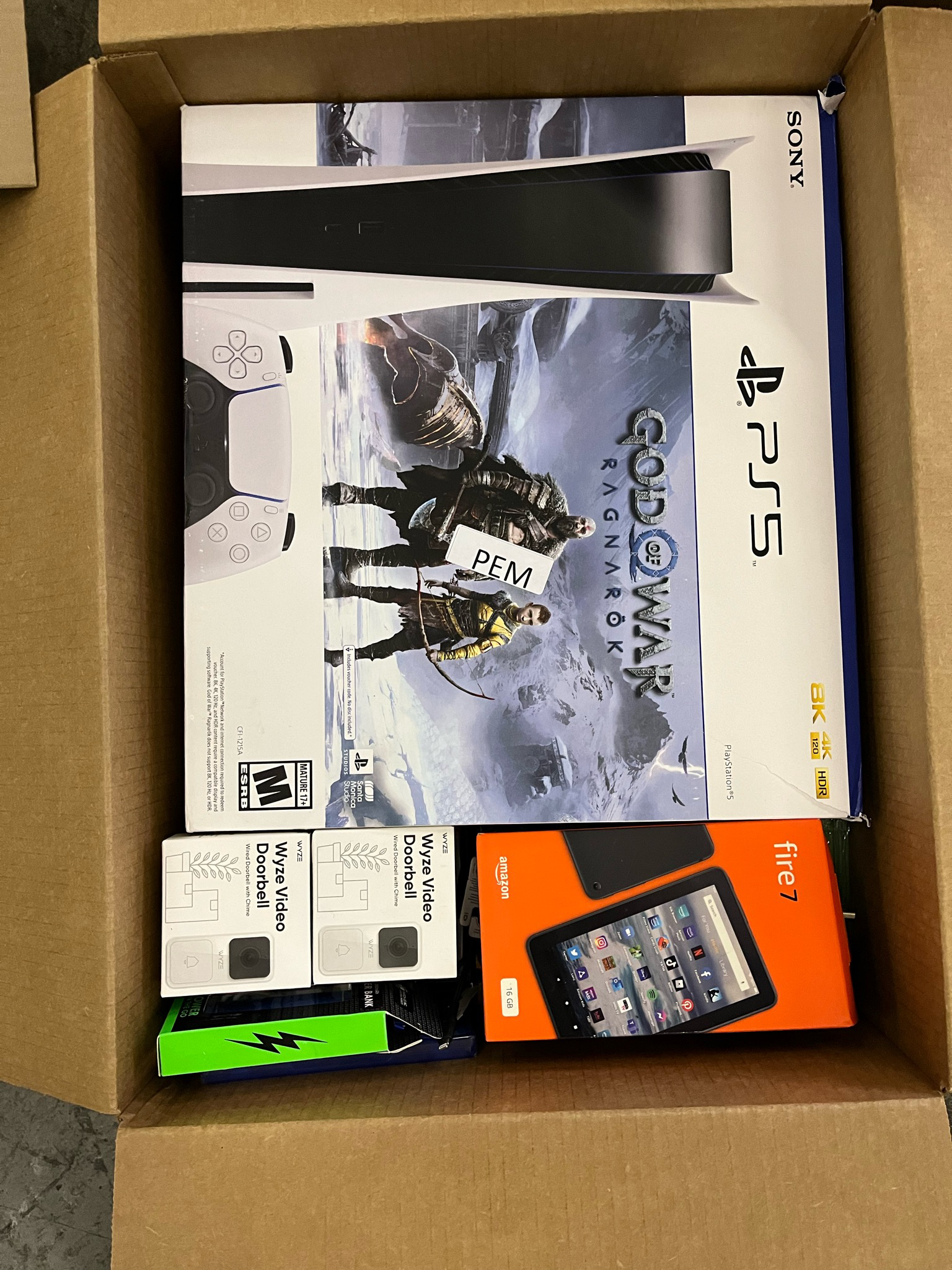 Target Electronics Assorted Returns Box – Unmanifested Liquidation Lot — listing photo 3, lot PC-NEWAR-0201