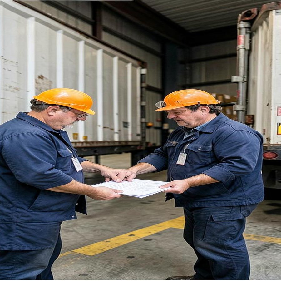 Loading dock preparation for receiving a full liquidation truckload
