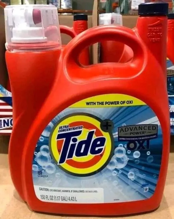 Tide Liquid Laundry Detergent — listing photo 1, lot PC-GENER-0147
