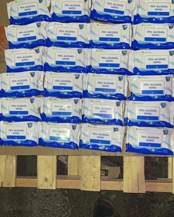 Alcohol Wipes Bulk Pallets — listing photo 2, lot PC-GENER-0027