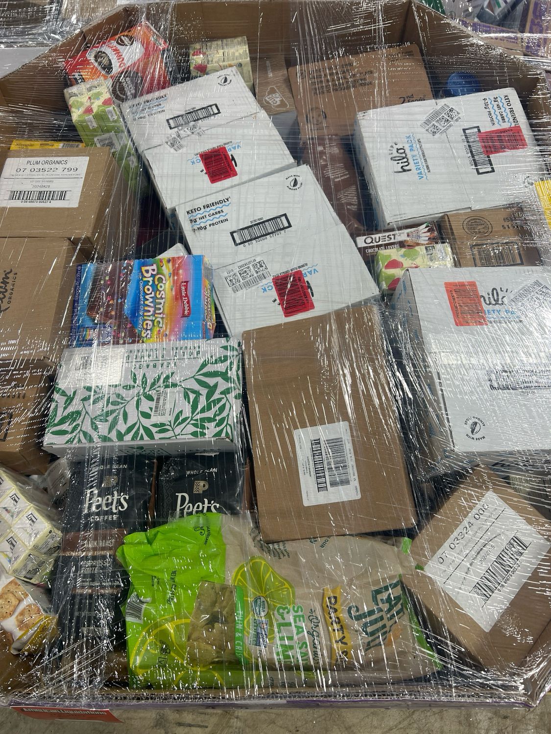 Amazon Food Pallet AMZF-3404 — listing photo 1, lot PC-AMAZO-0008