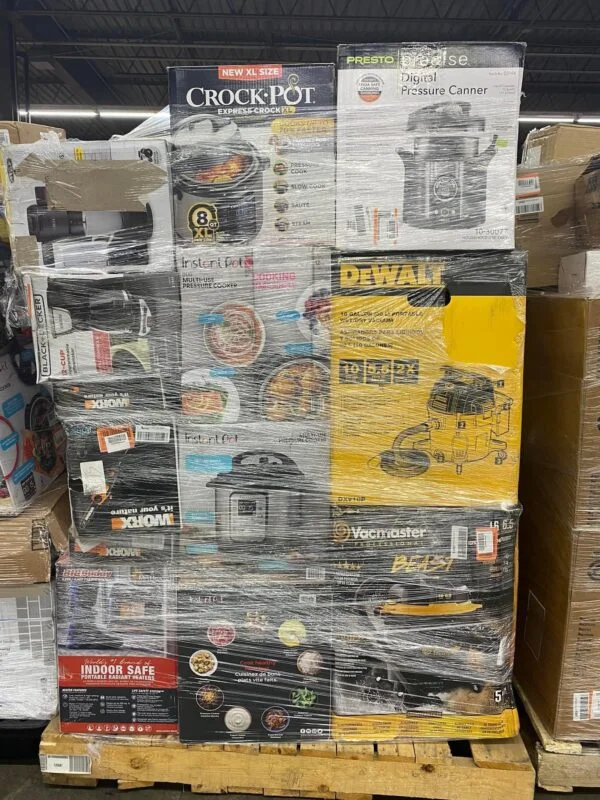 Appliance, Vacuums & Tools Pallet – Mixed Home Improvement Load (Wholesale Liquidation) — listing photo 1, lot PC-GENER-0031