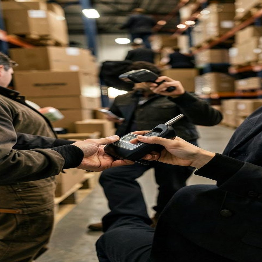 How to Read a Liquidation Pallet Manifest — PalletCove Liquidation, Dallas, Texas Liquidation pallet manifest review desk for checking inventory quantities and product descriptions