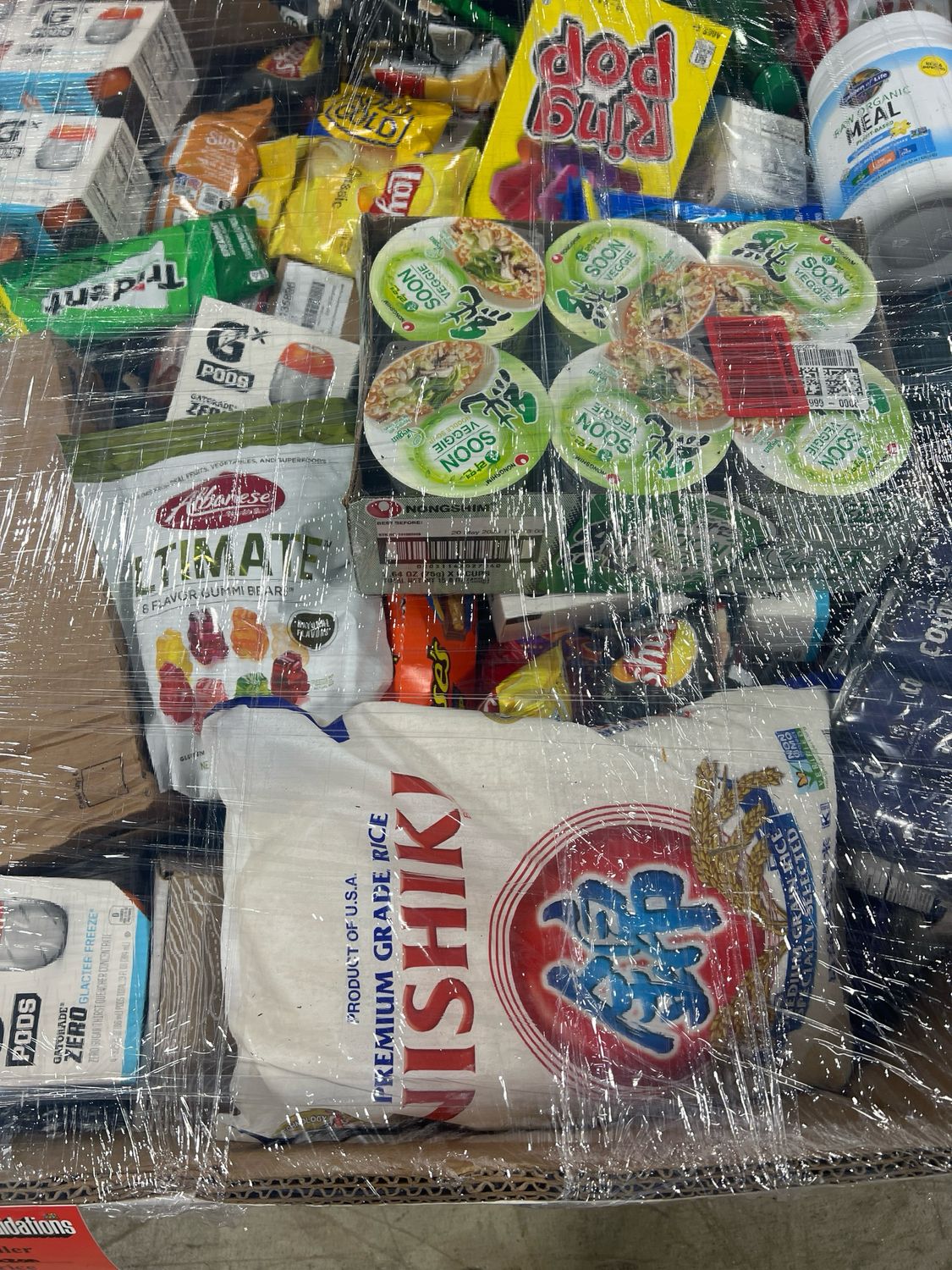 Amazon Food Pallet AMZF-3505 — listing photo 1, lot PC-AMAZO-0012