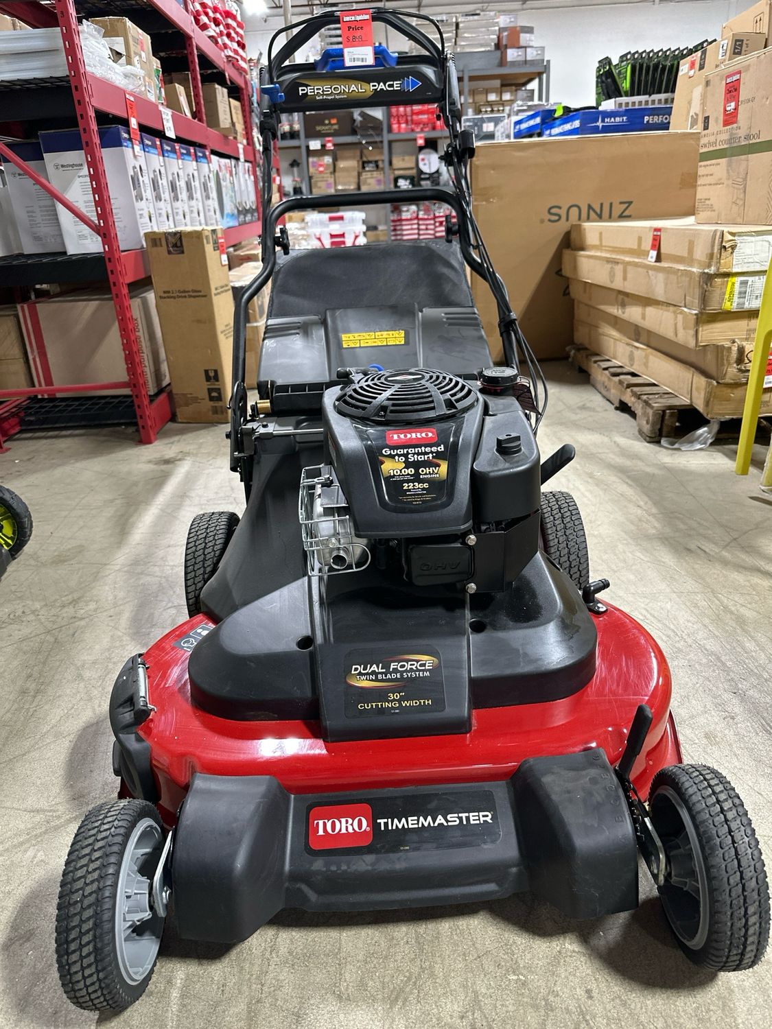 Toro TimeMaster 223cc Lawn Mower — listing photo 2, lot PC-HOMED-0191