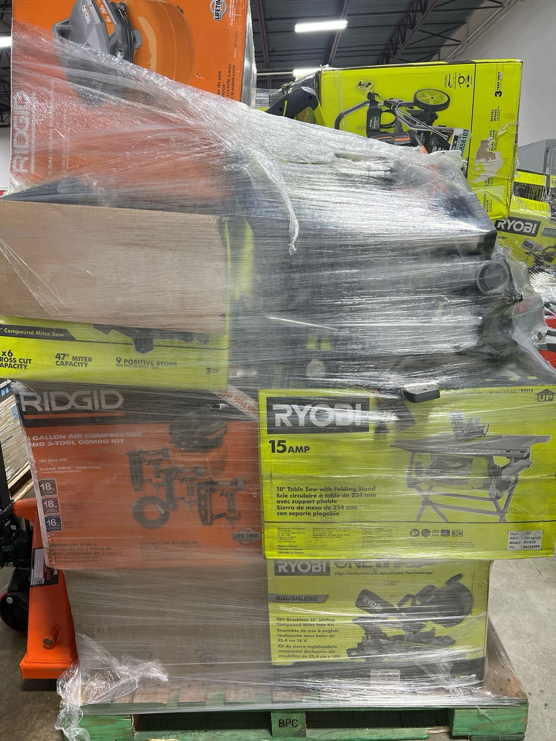 Home Depot Power Tool Pallet HDT-3310 — listing photo 4, lot PC-HOMED-0178