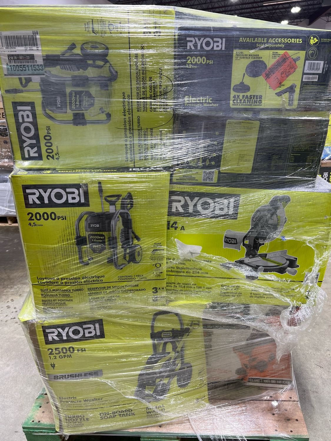 Home Depot Power Tool Pallet HDT-3329 — listing photo 2, lot PC-HOMED-0182