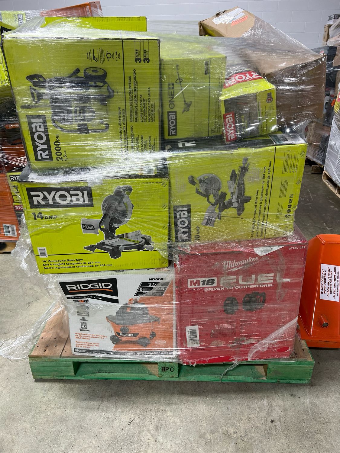 Home Depot Power Tool Pallet HDT-3329 — listing photo 3, lot PC-HOMED-0182