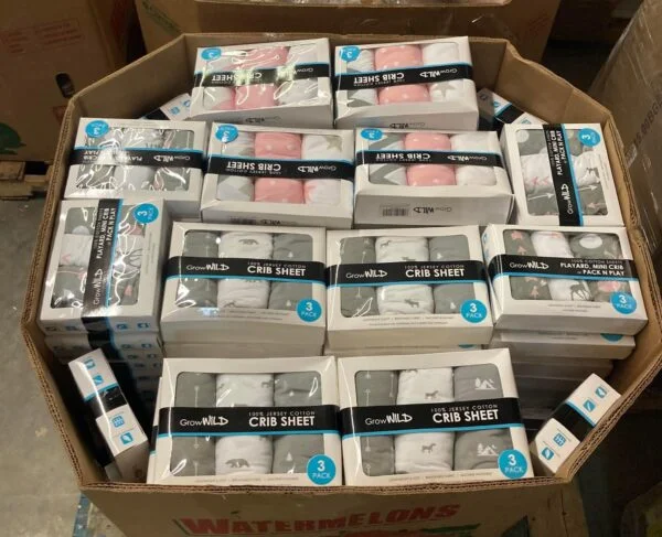 Baby Crib Sheets Pallets — listing photo 3, lot PC-GENER-0034