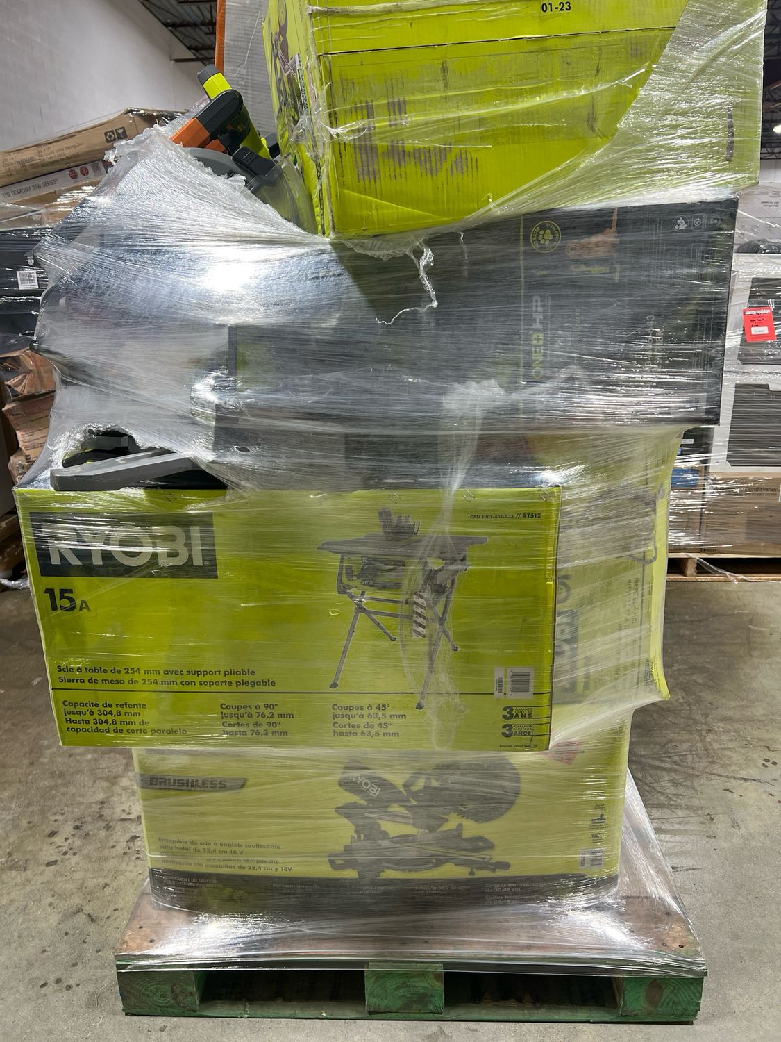Home Depot Power Tool Pallet HDT-3310 — listing photo 3, lot PC-HOMED-0178