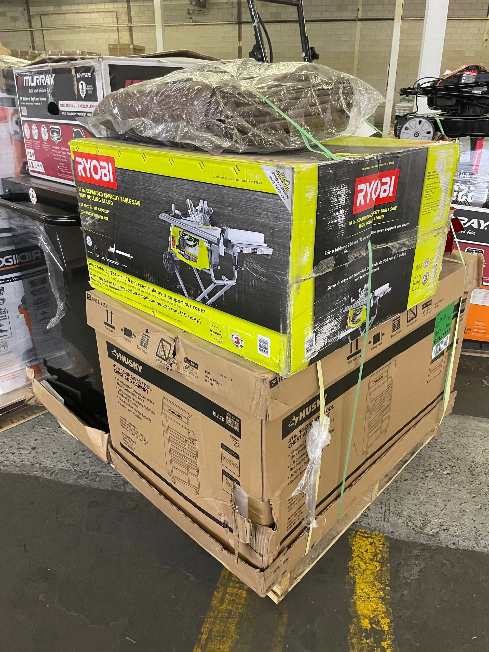 Home Depot Tool and Hardware Truckload — listing photo 1, lot PC-TRUCK-0236