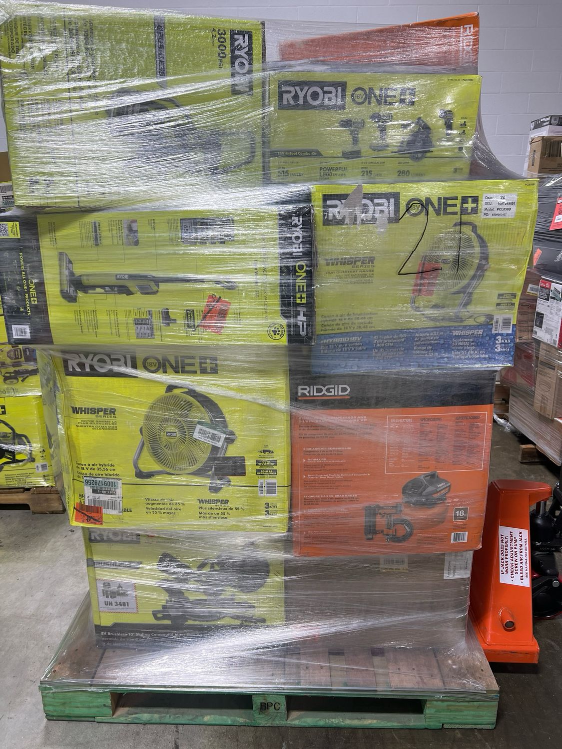 Home Depot Power Tool Pallet HDT-3310 — listing photo 2, lot PC-HOMED-0178