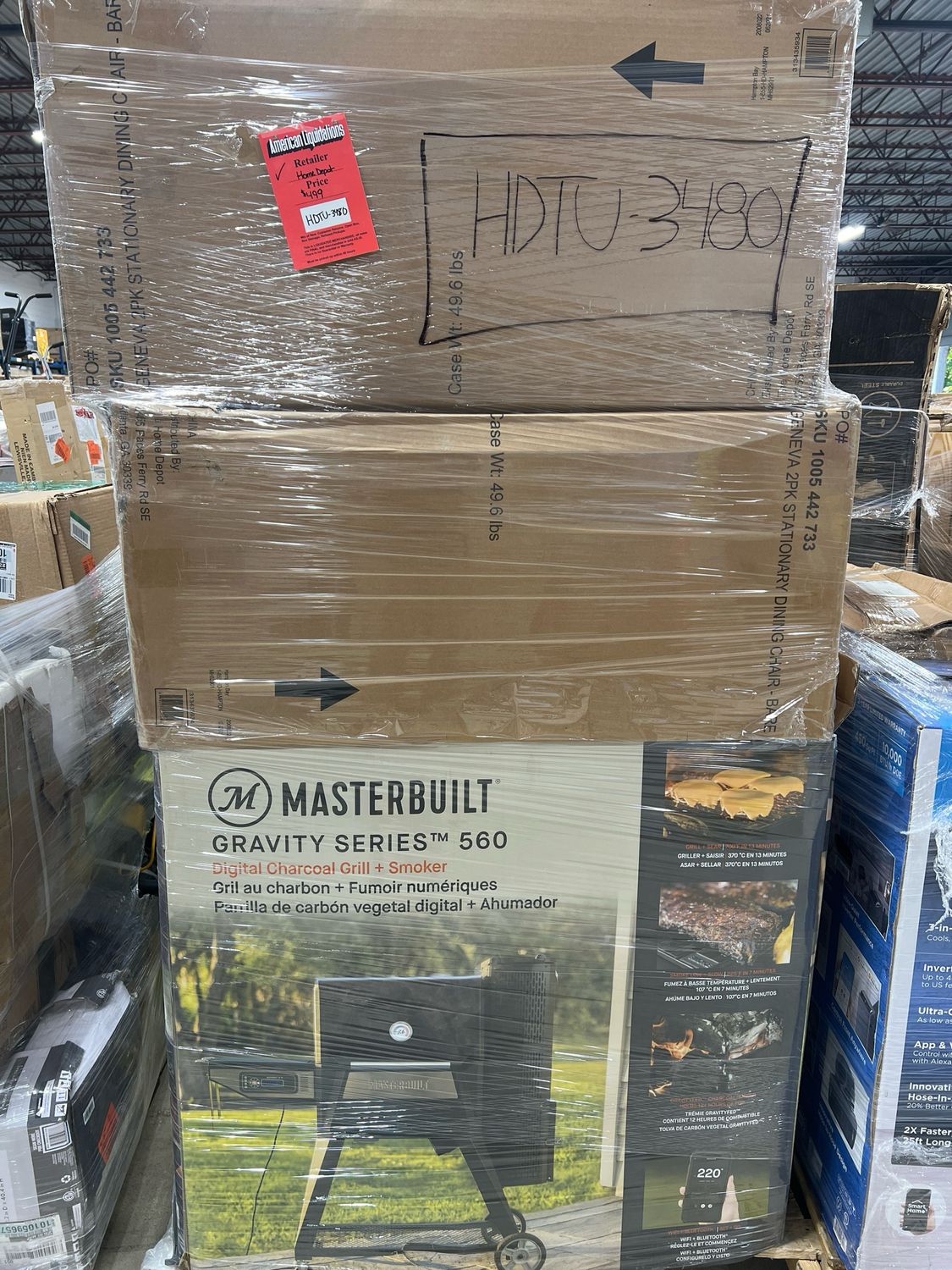 Home Depot GM HDTU-3480 — photo 1 (PC-HOMED-0174) Home Depot GM HDTU-3480 — listing photo 1, lot PC-HOMED-0174