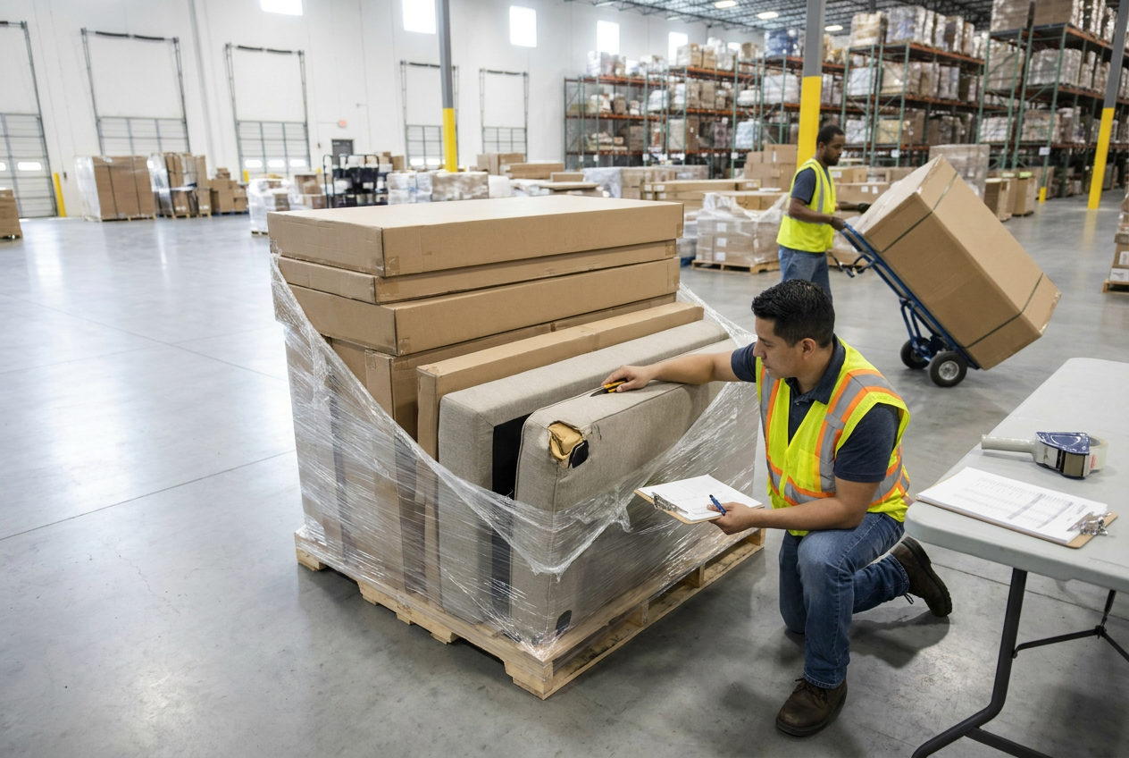furniture liquidation pallets: Bulky Inventory Tradeoffs furniture liquidation pallets: Bulky Inventory Tradeoffs — PalletCove Liquidation, Dallas, Texas