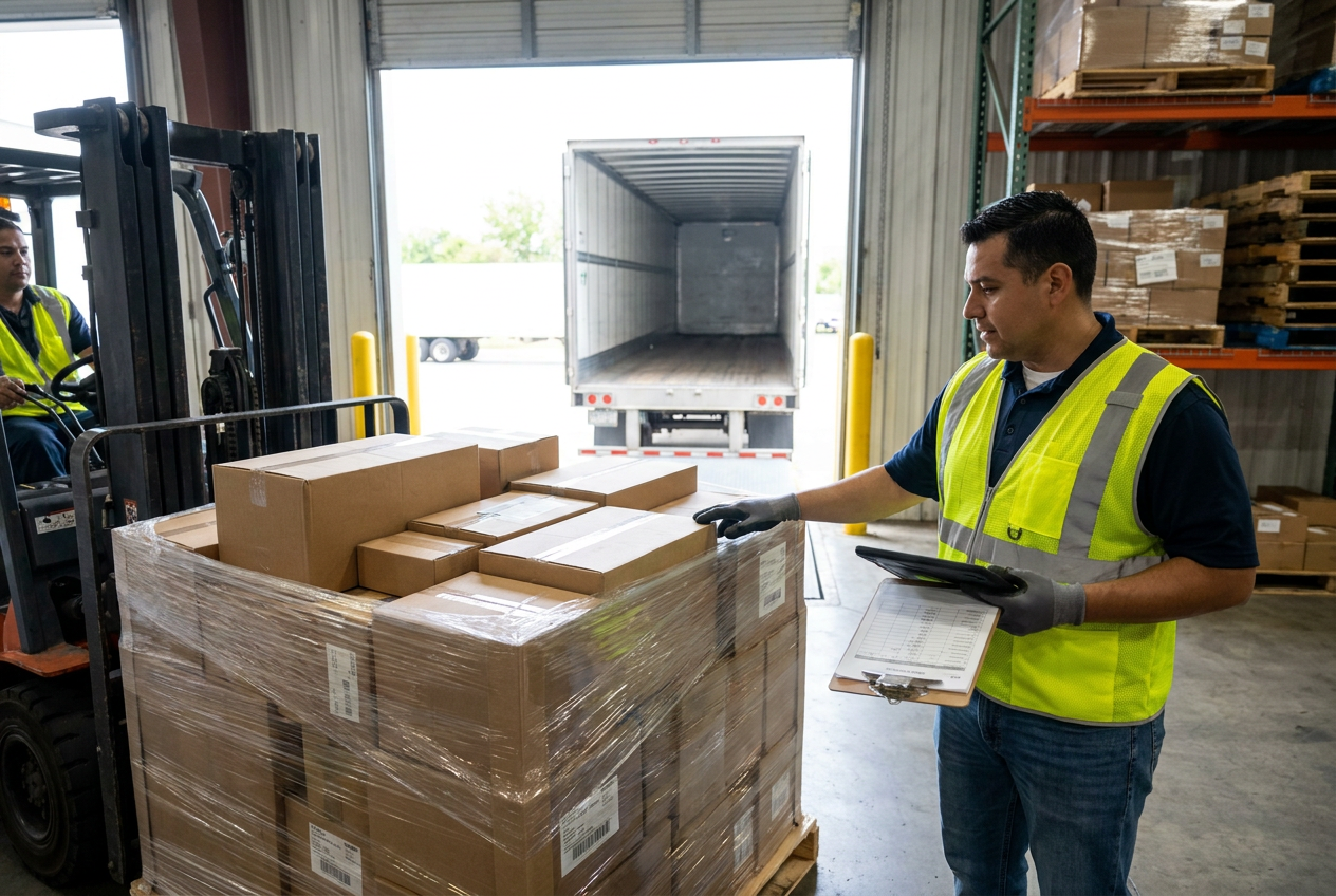 Free Liquidation Pallet Freight Shipping: Delivery Guide — PalletCove Liquidation, Dallas, Texas