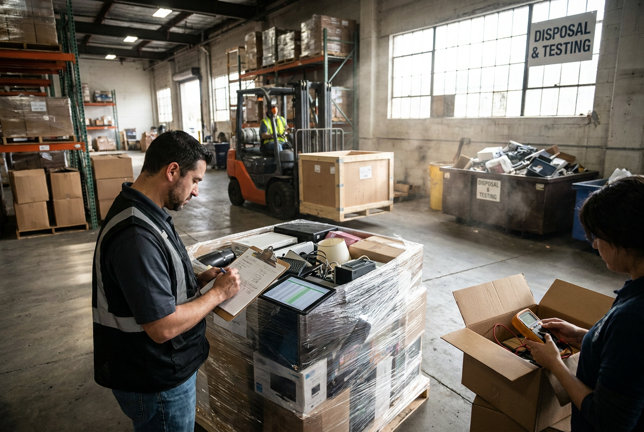 liquidation pallet pricing: calculate your buying limit — PalletCove Liquidation, Dallas, Texas