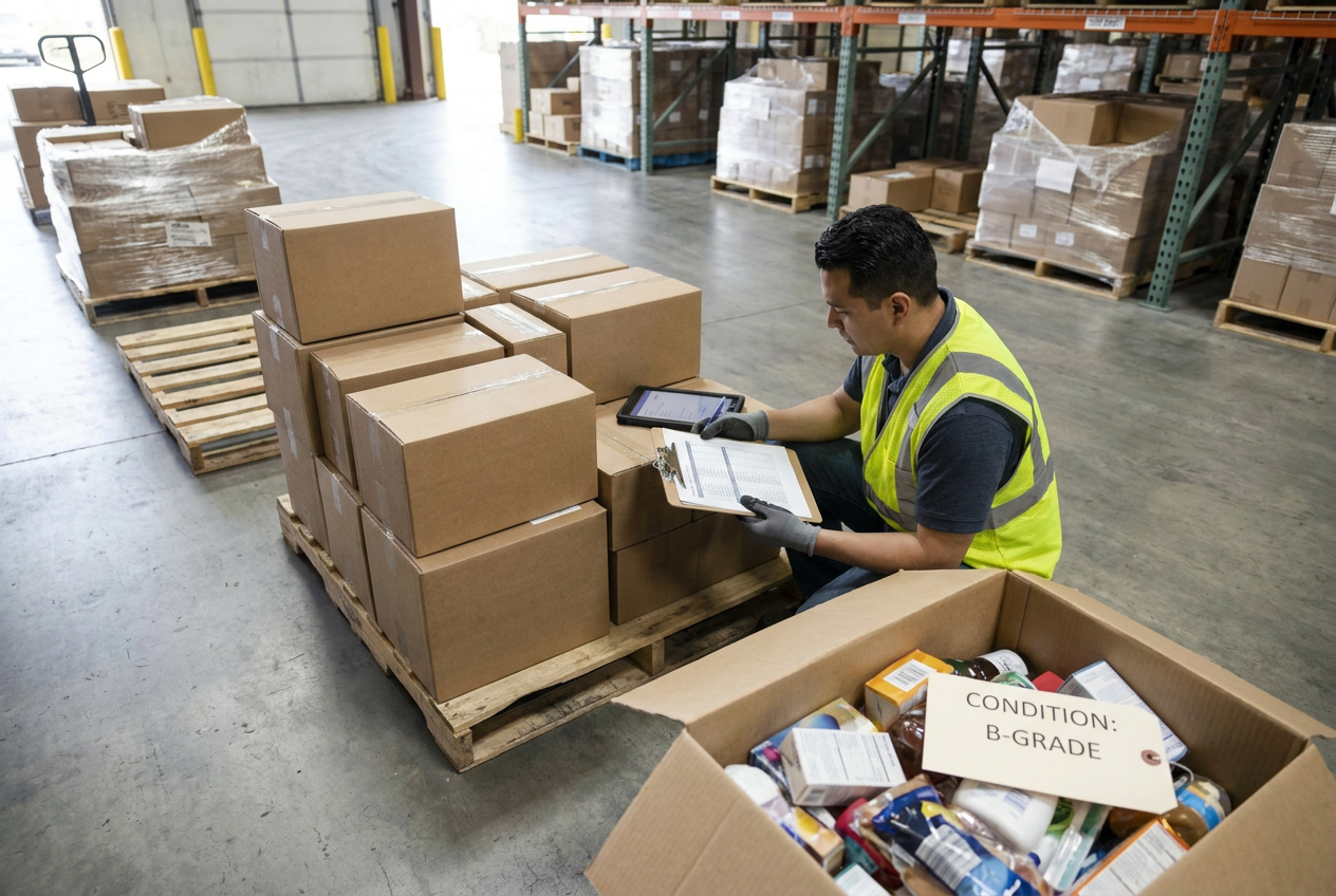 Editorial illustration comparing a sole proprietor and an llc for reselling inventory