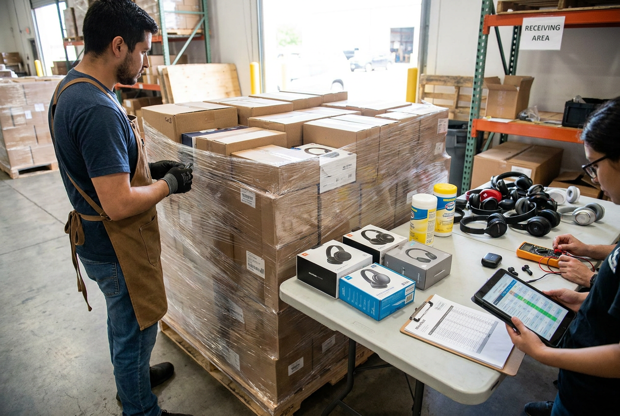Open Box Headphones Wholesale: A Reseller Buying Guide — PalletCove Liquidation, Dallas, Texas
