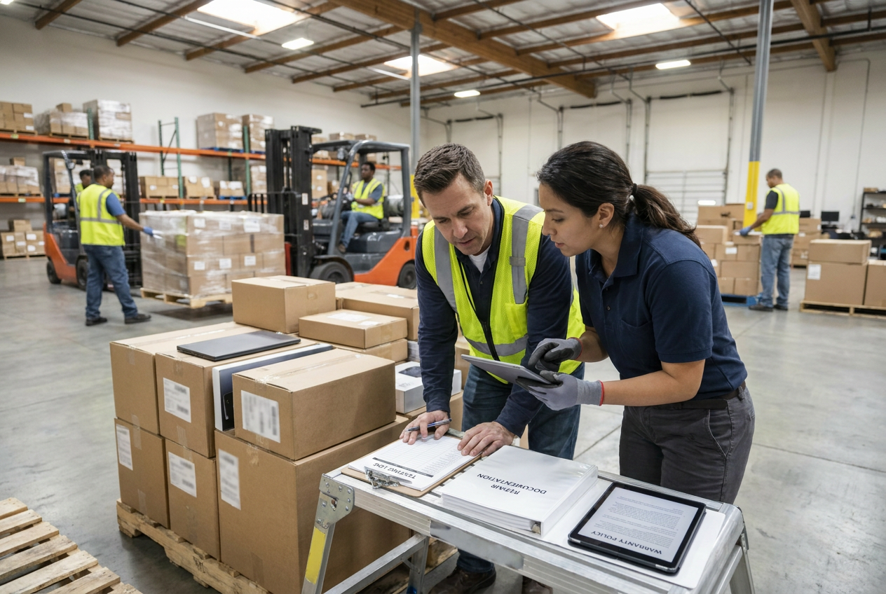 untested vs refurbished electronics: Evidence Buyers Need — PalletCove Liquidation, Dallas, Texas