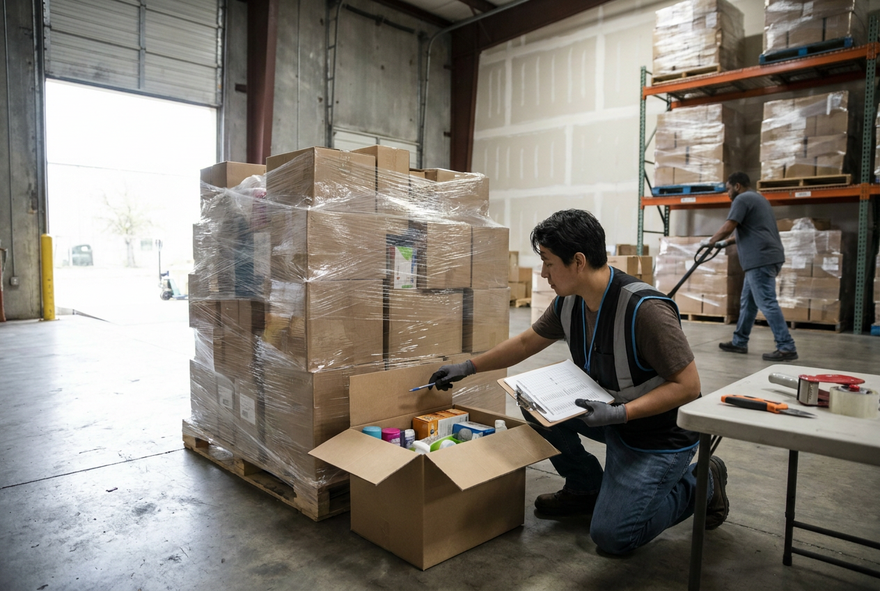 Wholesale Liquidation for Bin Stores: Plan Your Loads — PalletCove Liquidation, Dallas, Texas